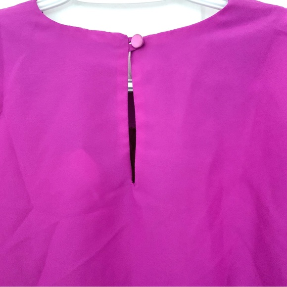 Vintage ELITE Embroidered Floral Detail Blouse Women’s Size 16 - Picture 4 of 6